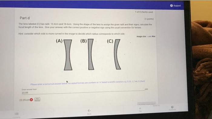 Solved Save 1 of 4 checks used Question 7 (1 points) The | Chegg.com