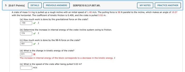 Solved 3. (0.6/1 Points] DETAILS PREVIOUS ANSWERS SERPSE10 | Chegg.com