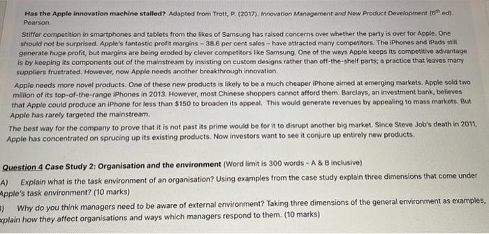 case study has the apple innovation machine stalled