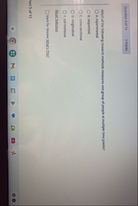 Solved Question 4 ﻿of 151 ﻿PointsWhich of the following | Chegg.com