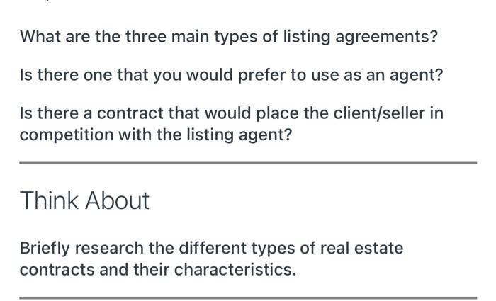 solved-what-are-the-three-main-types-of-listing-agreements-chegg