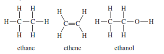 Solved: Here Are Structural Formulas For Ethane, Ethane (ethyle ...