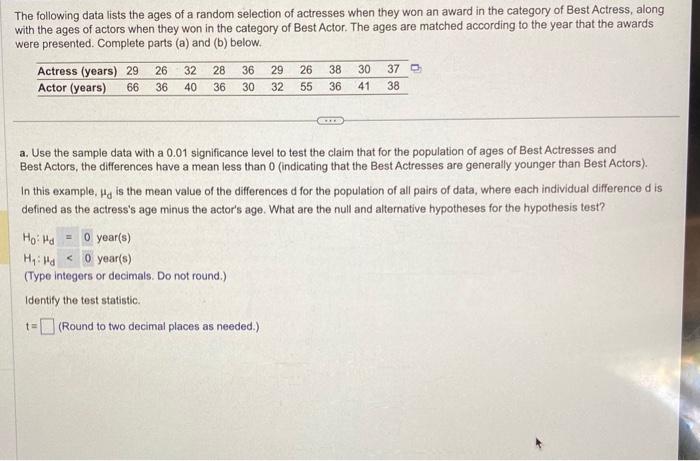 Solved This Is An Example Question With Both Full A And B | Chegg.com