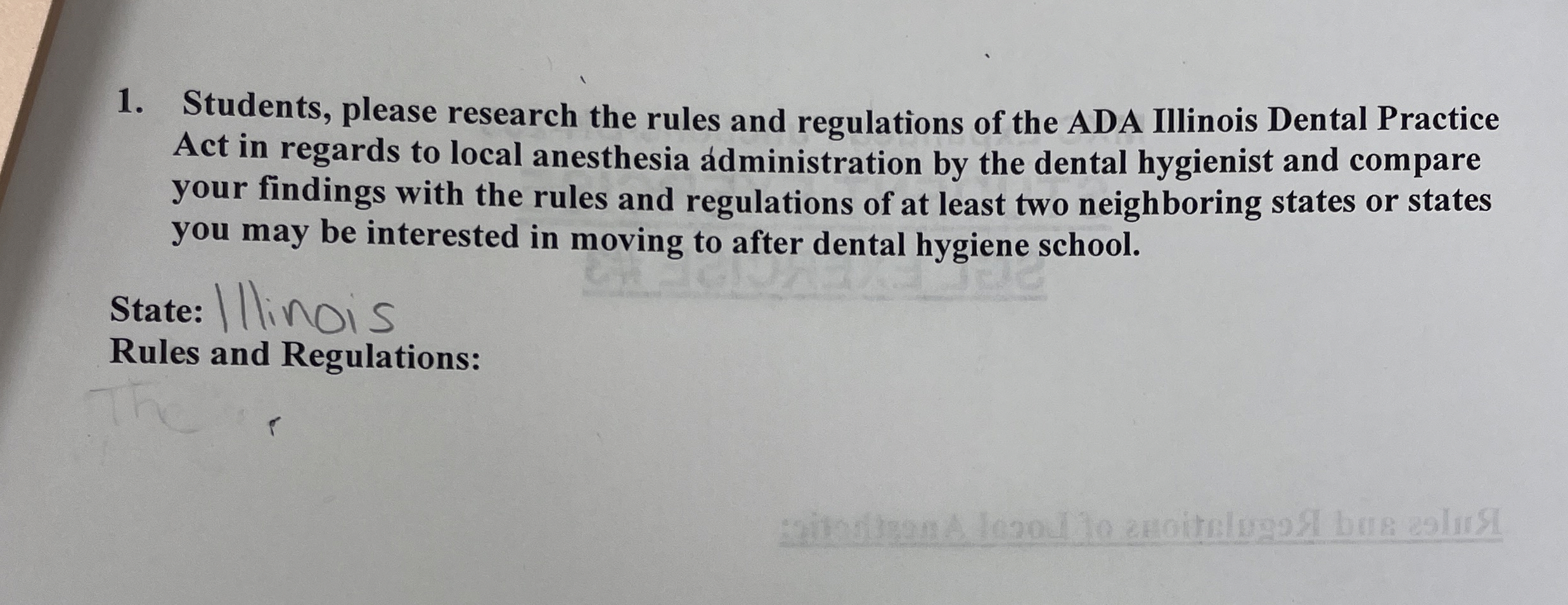 Solved Students, please research the rules and regulations