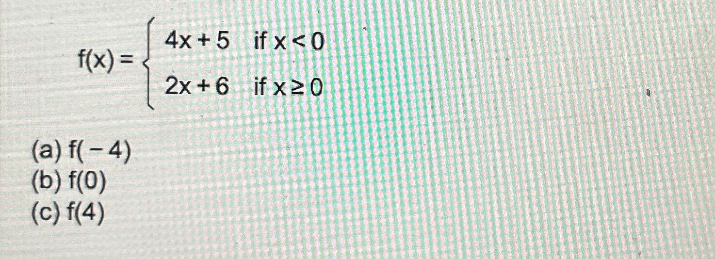 f x )= 0 5x 4