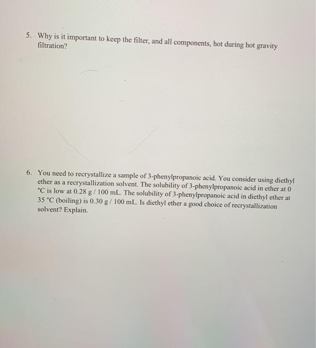 Solved 3. According to the table below, which solvent would | Chegg.com