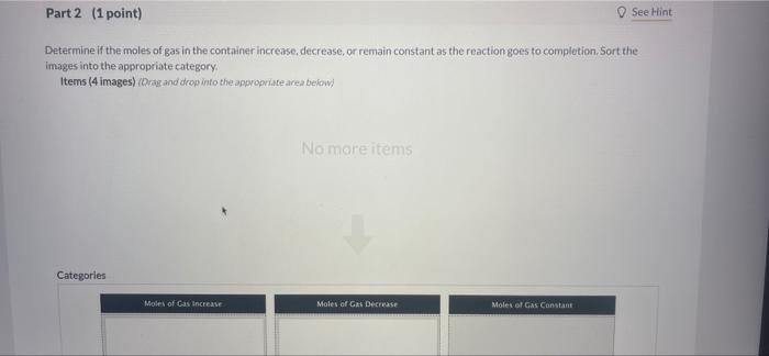 Solved Part 1 (1 point) See Periodic Table See Hint | Chegg.com