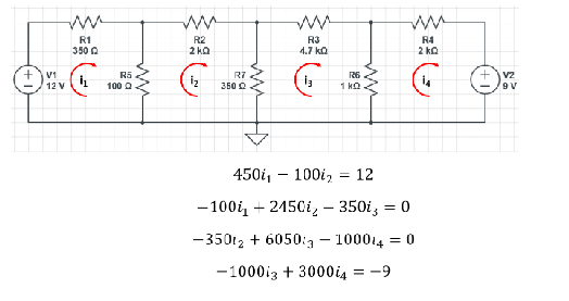 Solved Mesh Analysis can be used to derive the four | Chegg.com