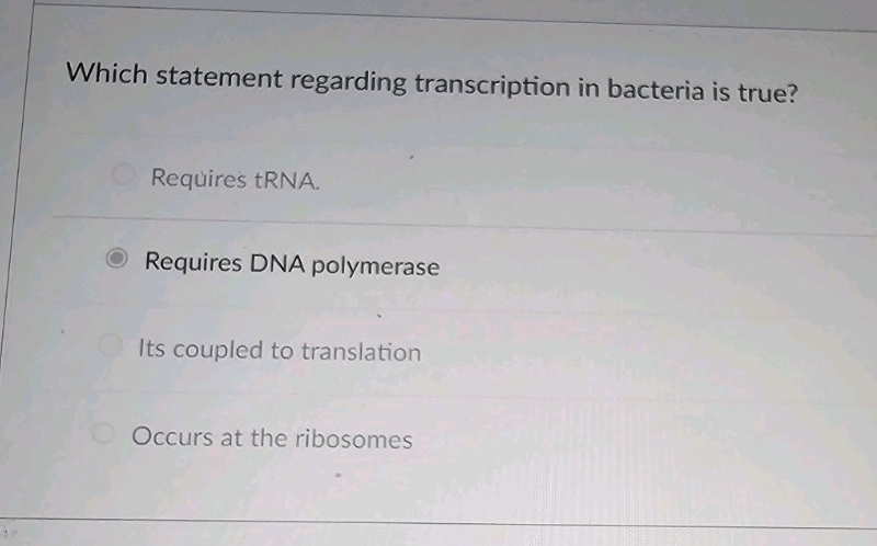 Which Statement Is True Regarding Bacteria
