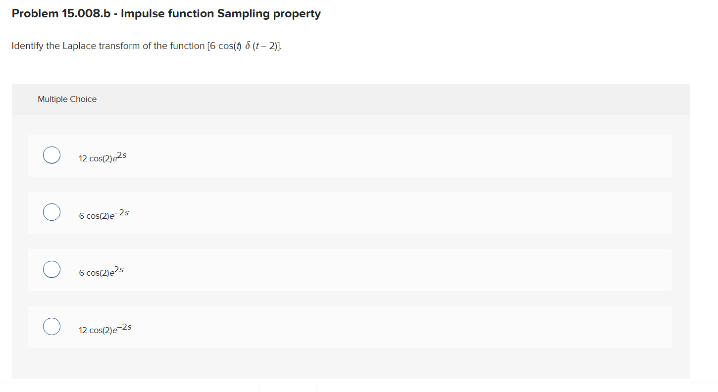 Solved Problem 15 008 b Impulse Function Sampling Chegg Solved problem 15 008 b impulse function sampling chegg