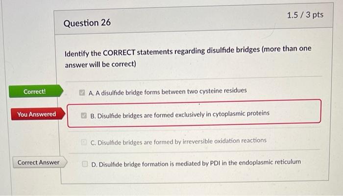 Solved can you please explain why those are the correct | Chegg.com