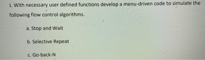 Solved This question is based on Networks and communication | Chegg.com