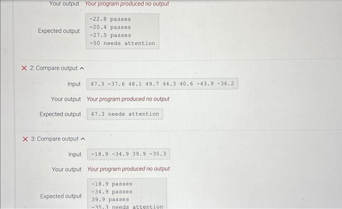 Solved Read floating-point numbers from input until a | Chegg.com