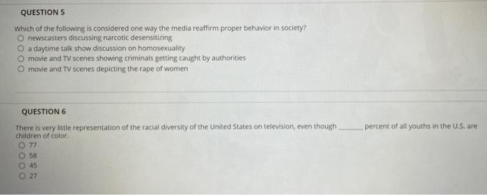 Solved QUESTION 2 Which Sociological Perspective(s) Would Be | Chegg.com