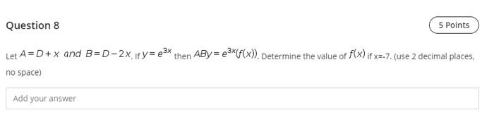 Solved Question 4 5 Points Which of the following is not a | Chegg.com
