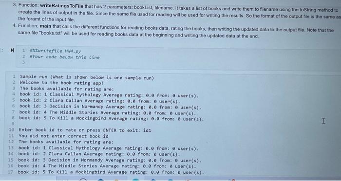 Solved Task 1: Create a Book class that contains the | Chegg.com