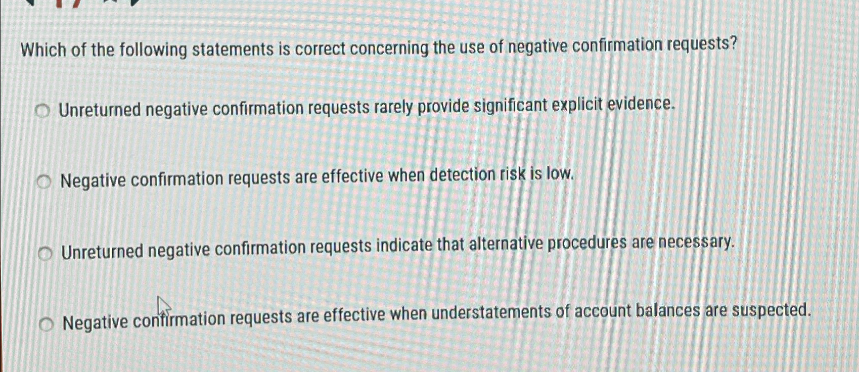 Which of the following statements is correct | Chegg.com