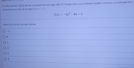 Solved For the function f(x) ﻿below, compute the average | Chegg.com