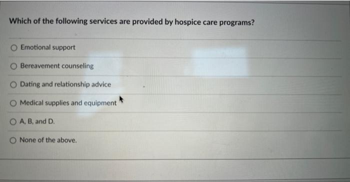 Solved Which of the following services are provided by | Chegg.com