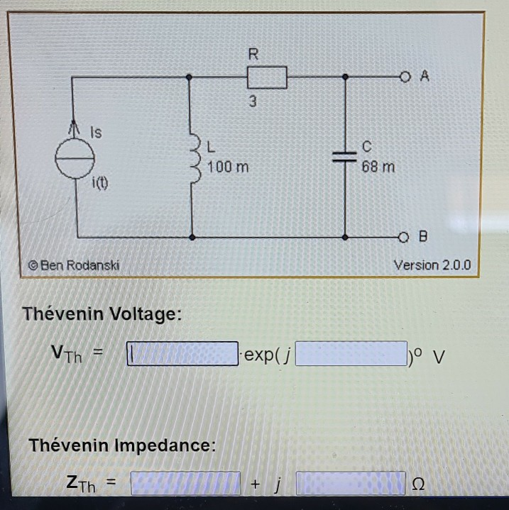 Solved In the circuit below, the current source is given by | Chegg.com
