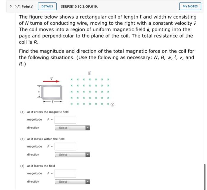 Solved SERPEN OP 5.1.1 The figure below shows a rectangular | Chegg.com