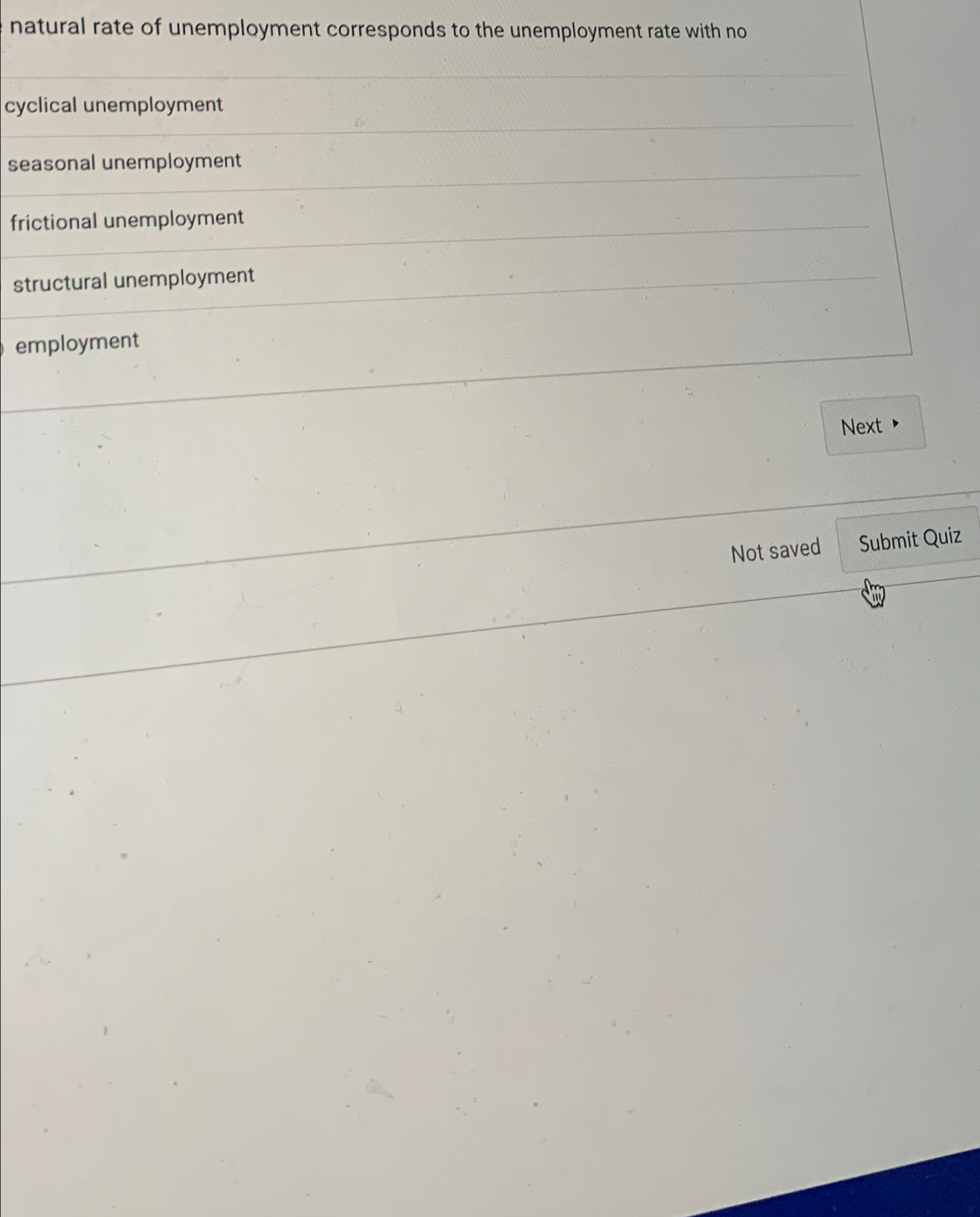 The Natural Rate Of Unemployment Is The Quizlet - tfj8n0k