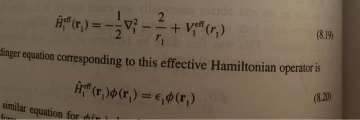 Equations For 8 19 And 8 Are Posted Below With Chegg Com