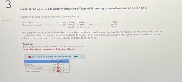Solved Exercise 10-25A (Algo) Determining the effects of | Chegg.com