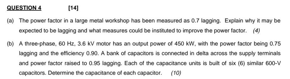 solved-question-4-14-a-the-power-factor-in-a-large-metal-chegg