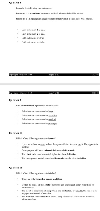 Solved Question 4 What is the relationship between an object | Chegg.com