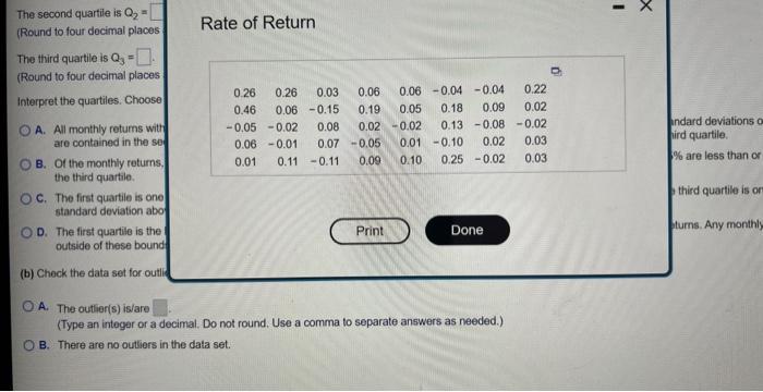 Solved show step by step how you got the answers and show | Chegg.com