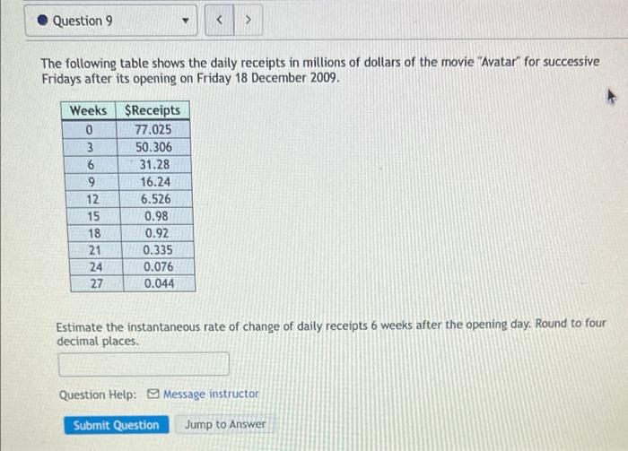 Solved Can someone please help me out with my Calculus | Chegg.com