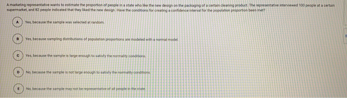 Solved A Marketing Representative Wants To Estimate The Chegg