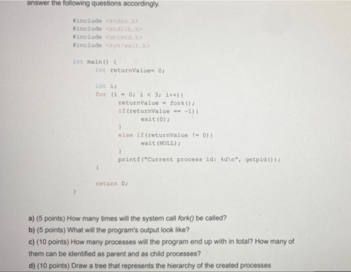 Solved answer the following questions accordingly. include | Chegg.com