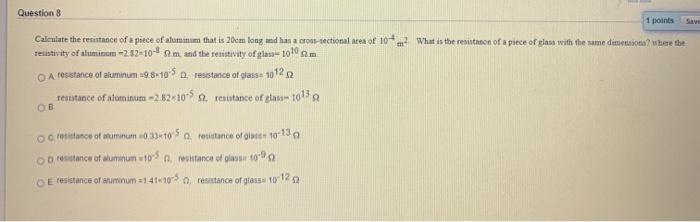 Solved Question 9 1 points Save Answer A con conected with a | Chegg.com