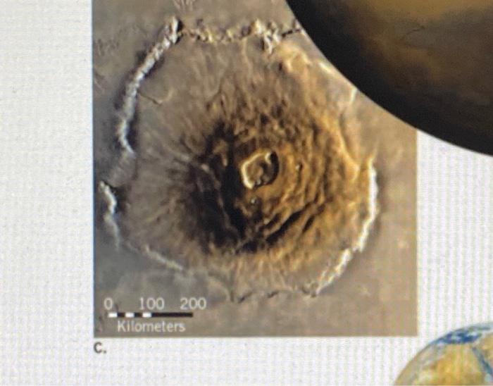 Solved 7. Compare the appearance of the ejecta blanket that