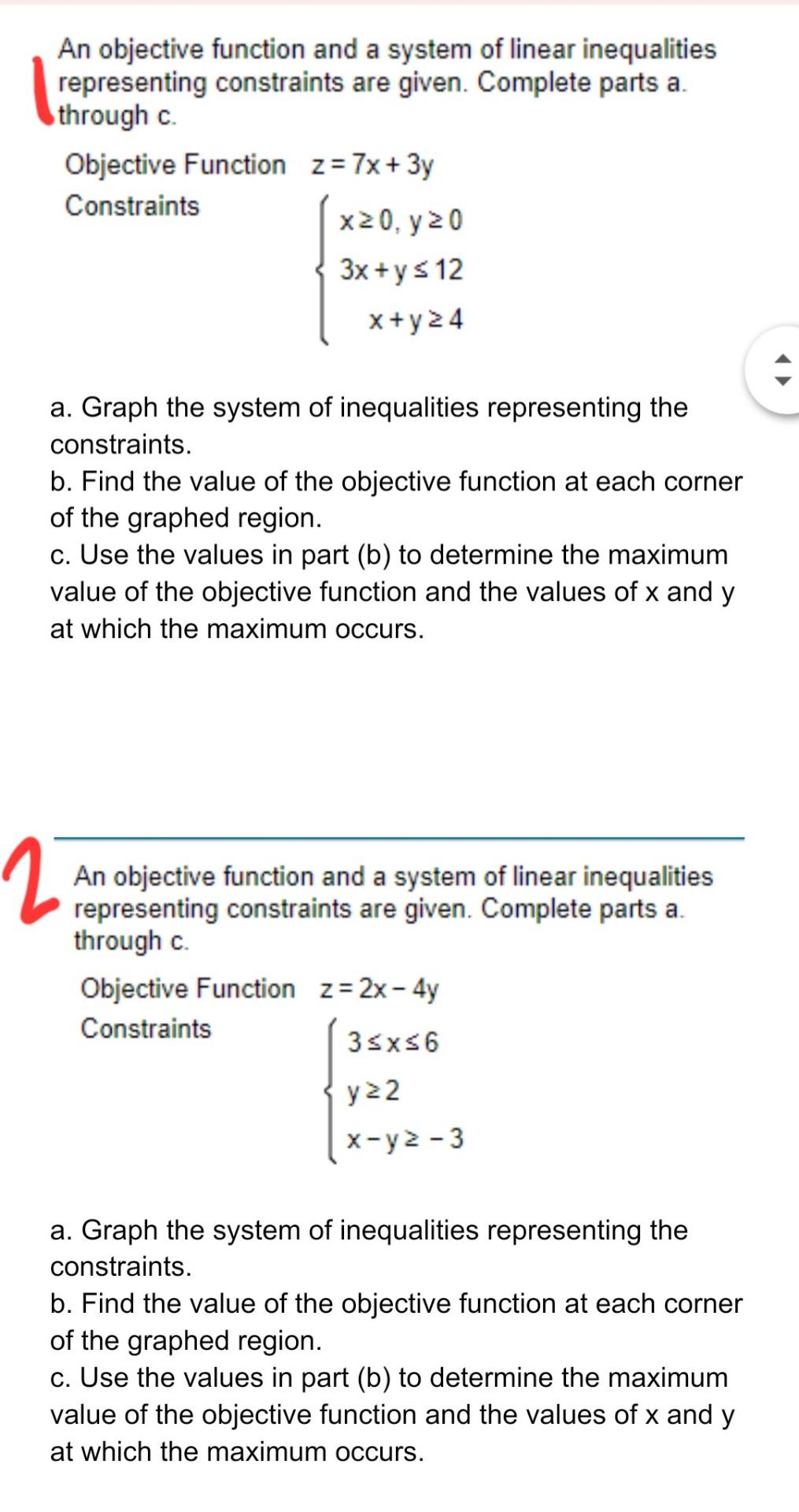 linear assignment problem objective function