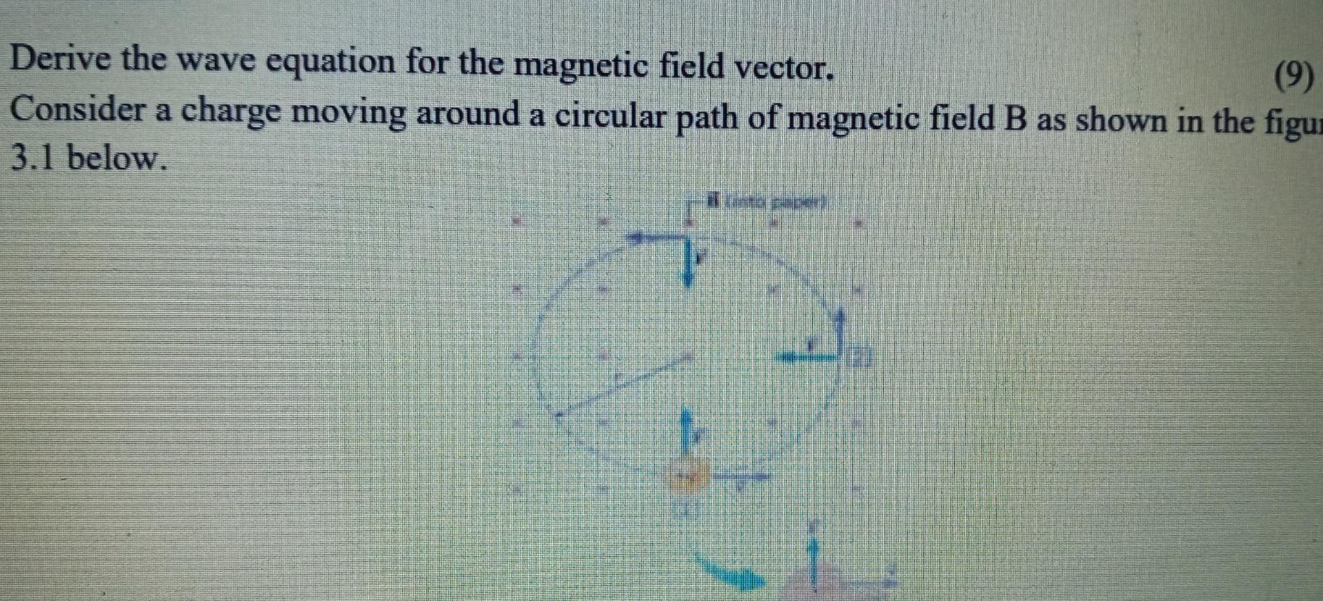 Solved Explain what will happen if the charge is an electron | Chegg.com