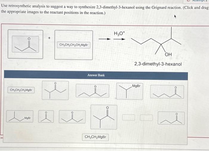 Solved Use retrosynthetic analysis to suggest a way to | Chegg.com