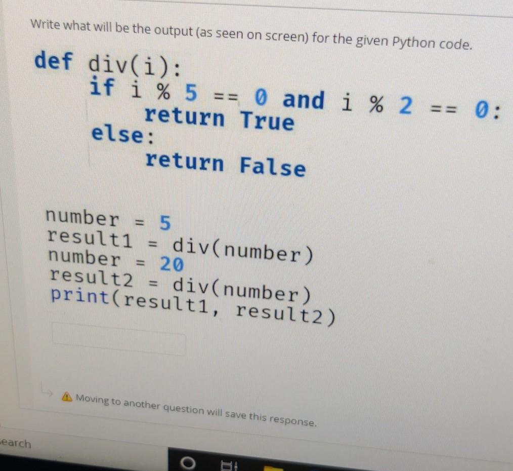 Solved Write what will be the output (as seen on screen) for | Chegg.com