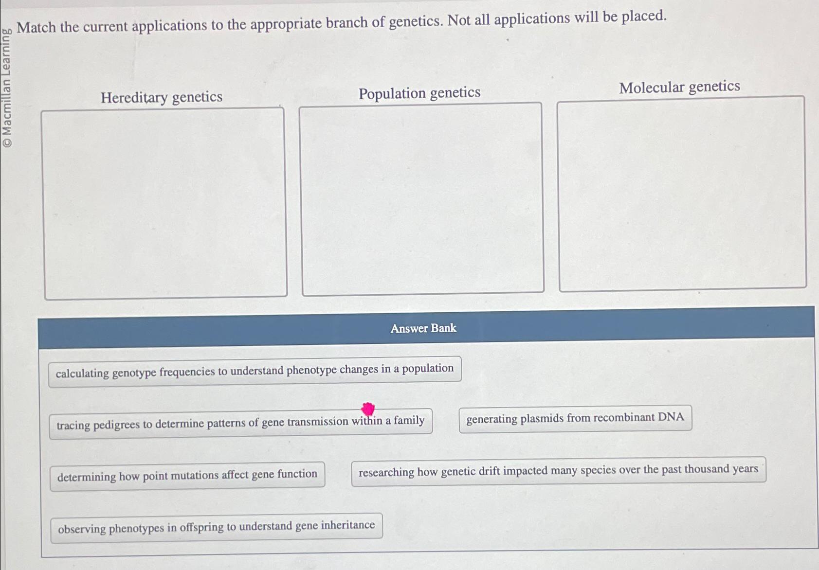 Solved Match The Current Applications To The Appropriate Chegg Com   Image