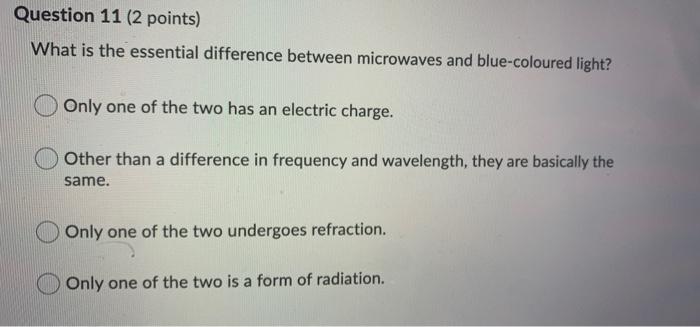 Solved Question 11 (2 points) What is the essential | Chegg.com