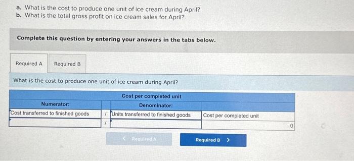 Solved Cool Scoops makes ice cream in two processes, Mixing | Chegg.com