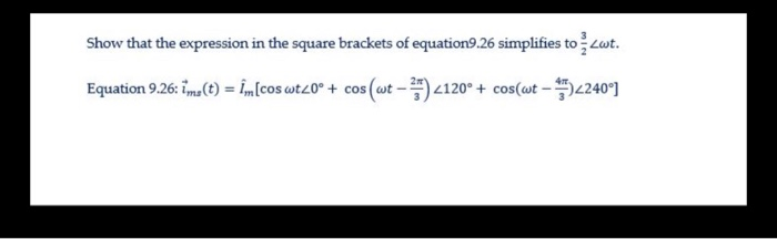 Square Brackets Object Show Solved Show that the expression in the square brackets of | Chegg.com