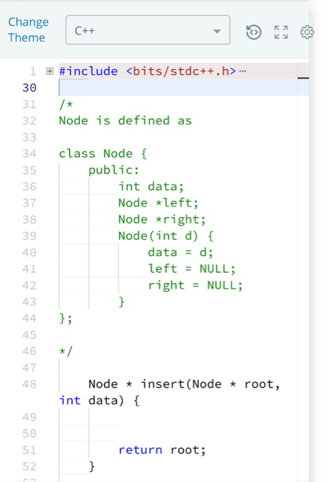 Solved You are given a pointer to the root of a binary | Chegg.com ...