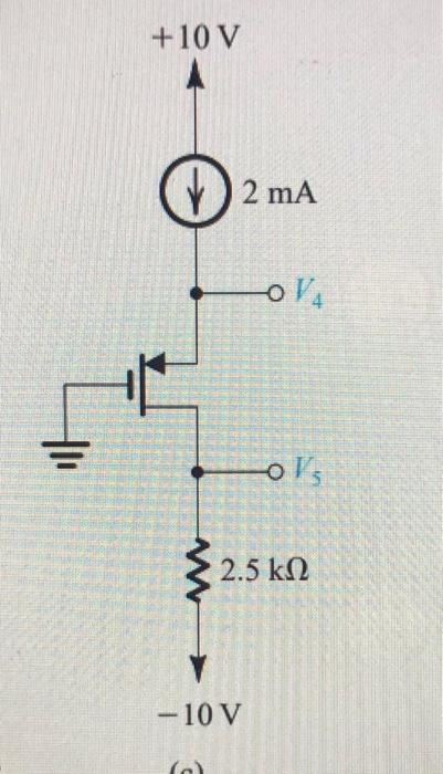 5.55 In the circuits shown in Fig. P5.55, transistors | Chegg.com