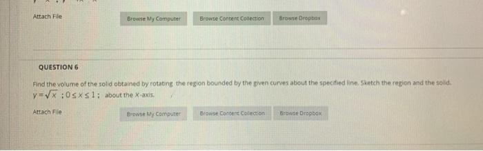 Solved Attach File Browse My Computer Browse Content | Chegg.com