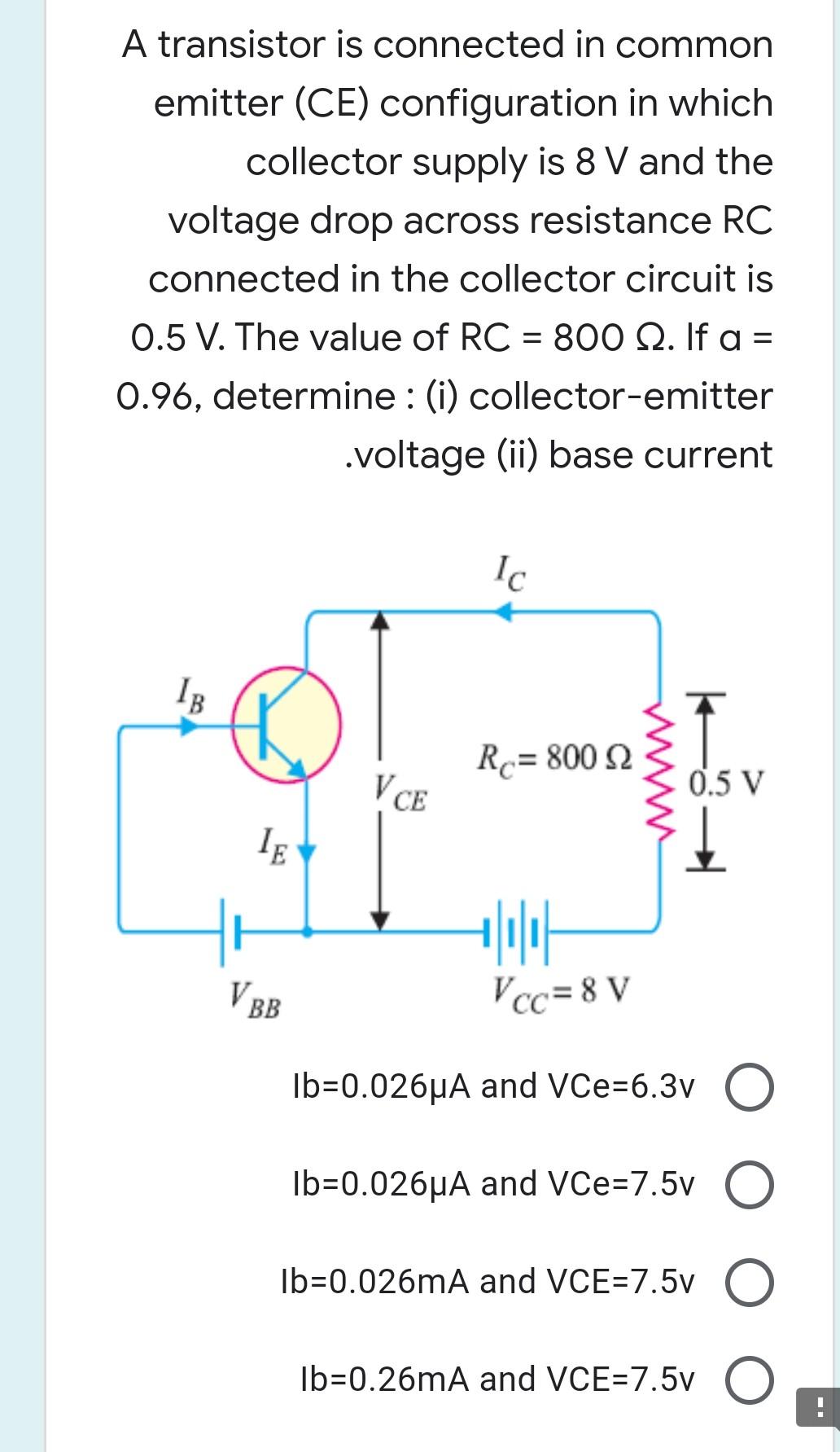 Solved For the circuit shown in Figure below, determine lg, | Chegg.com