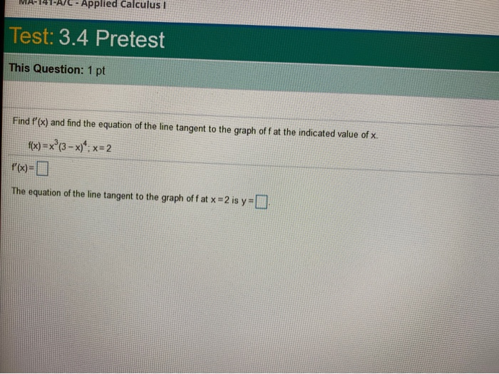 Solved Find The Derivative 7x X 1 De 7x X 1 ºl A Chegg Com