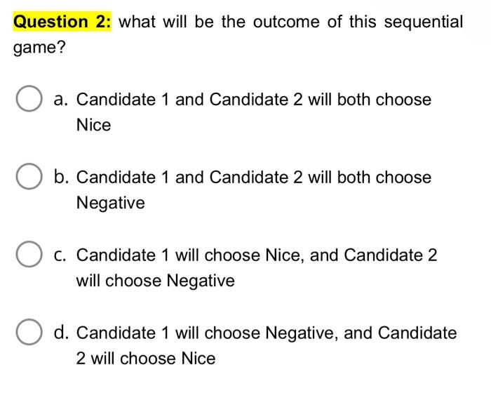 Solved Assume That We Have 2 Candidates Participating In A | Chegg.com